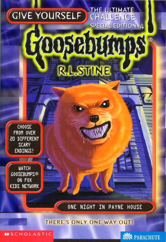 Recap 191 Give Yourself Goosebumps Special Edition 4 One Night In Payne House By Rl Stine 8696